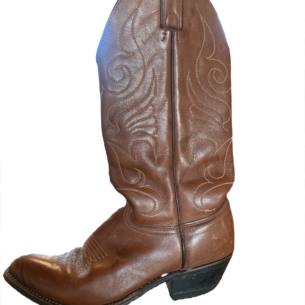 - Abilene Cowboy Boots - handmade in USA very good condition 6 M